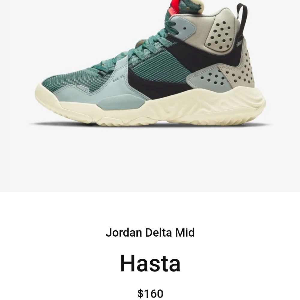 Jordan delta mid hasta - Picture 1 of 2